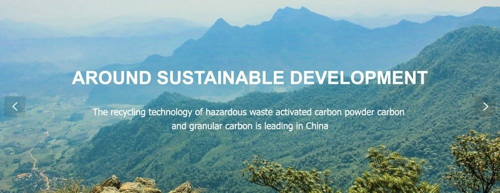 Linea di rigenerazione del carbonio attivo dei rifiuti